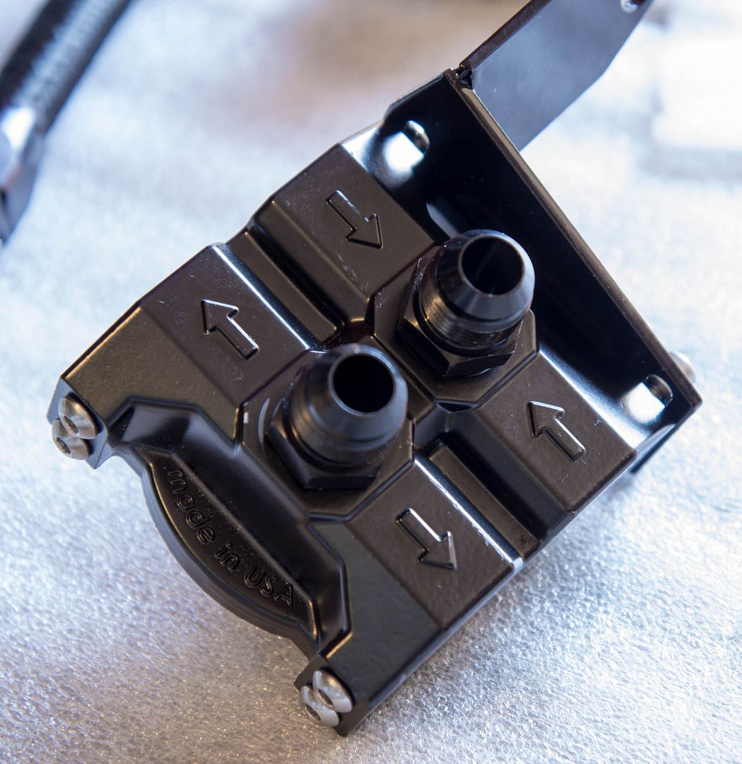 PHR Oil Filter Relocation Kit for Toyota Supra or other 2jz/1jz setups